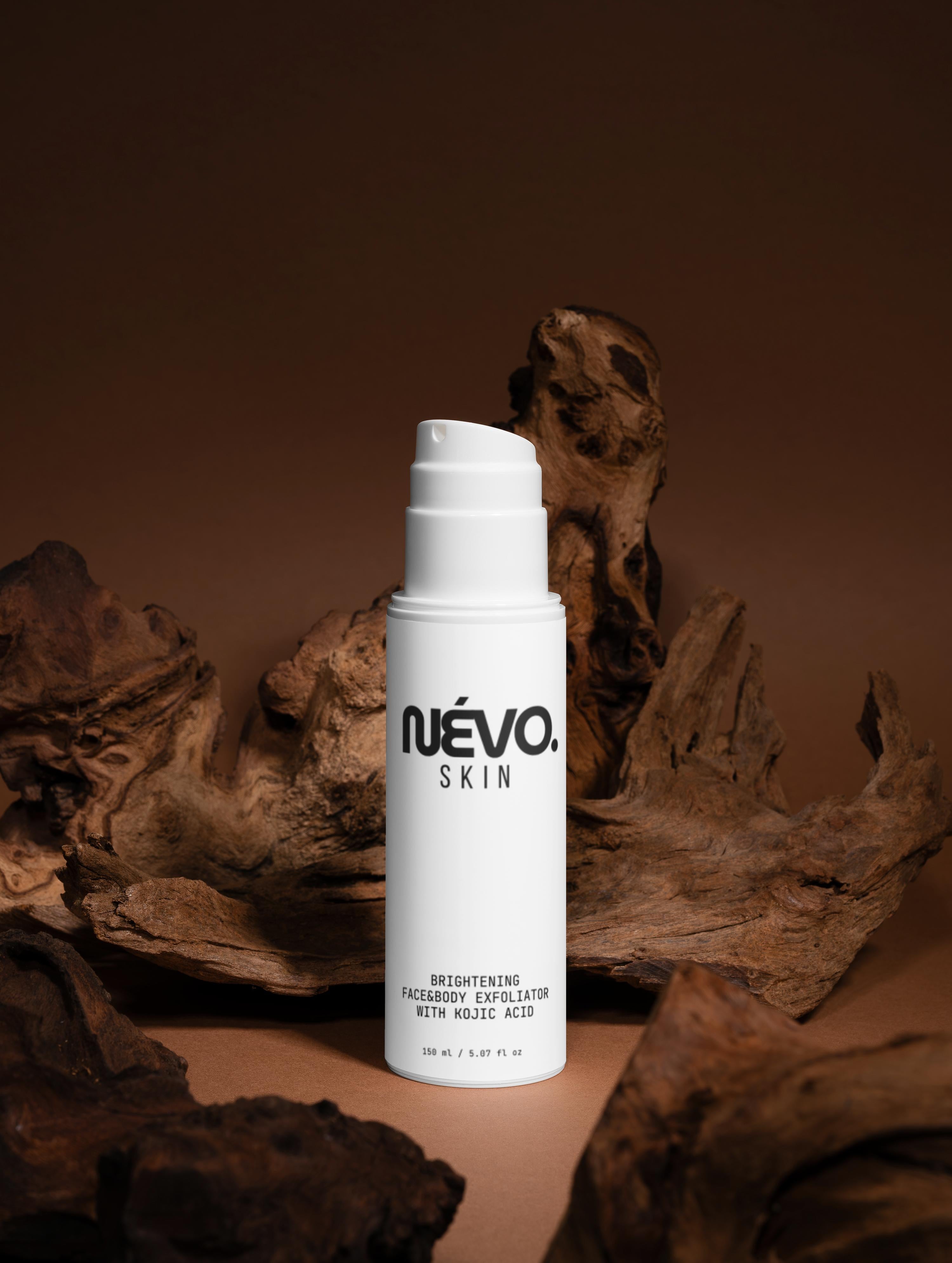 Brightening Face & Body Exfoliator with Kojic Acid